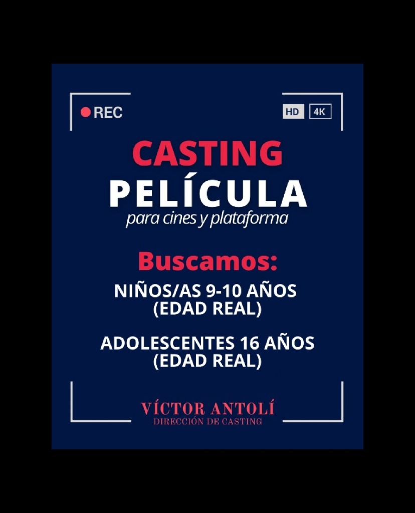 CASTING PAÍS VASCO - NIÑOS/AS y ADOLESCENTES