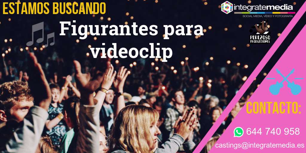 Figurantes para videoclip