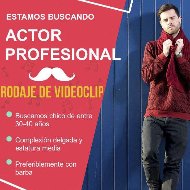 Actor para videoclip